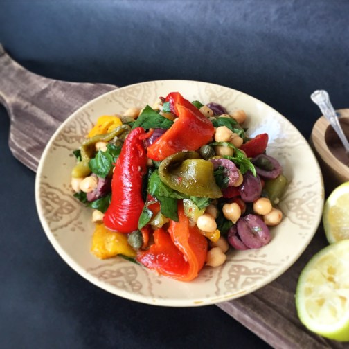 roast pepper salad