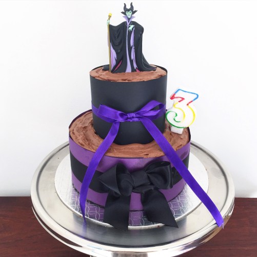 Maleficent Cake